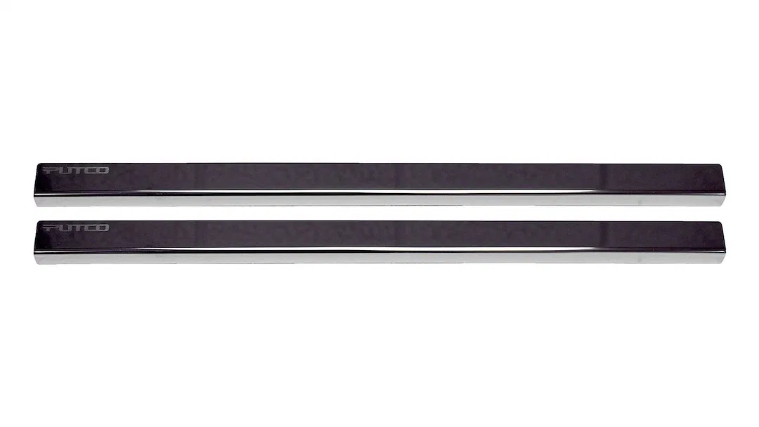 95181BP – PUTCO Door Sill Protector, Black Stainless Steel Non-Illuminated Set Of 2